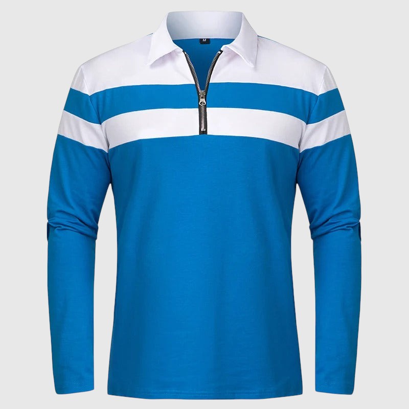 Ábel | Cipzáros elegáns ferfi pulóver