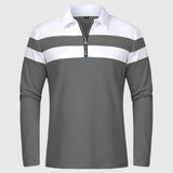 Ábel | Cipzáros elegáns ferfi pulóver