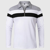 Ábel | Cipzáros elegáns ferfi pulóver