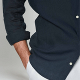 Helga | Tengerészkék vászoning