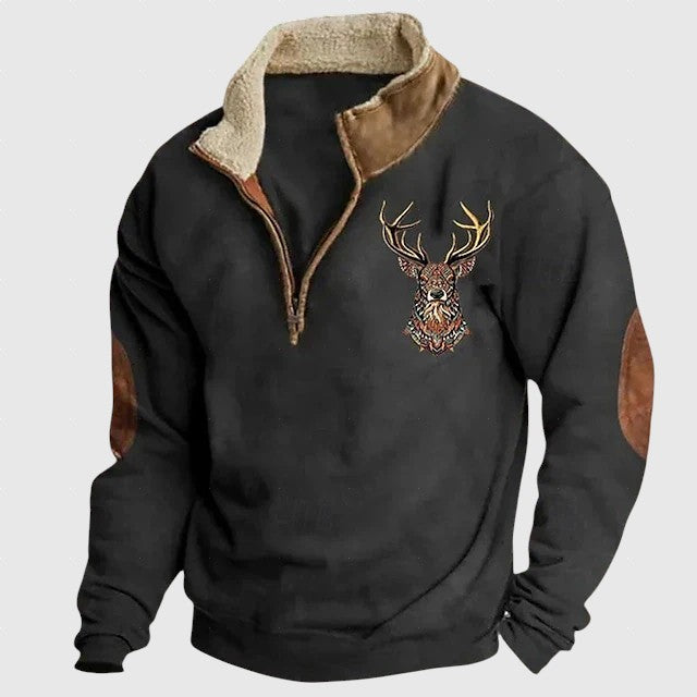 Jack | Jack zipzáras kényelem pulóver